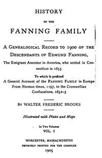 History of the Fanning Family 10269247